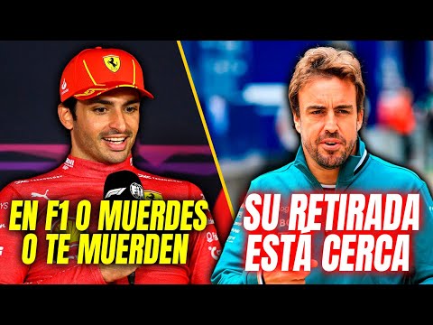 EL CONSEJO QUE LE DIO A CARLOS SAINZ SU PADRE | ALONSO HABLA DE SU RETIRADA DE F1 #f1