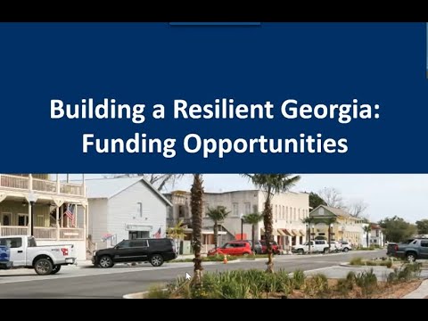 Building a Resilient Georgia Funding Opportunities