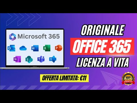 Office 365 Microsoft con regolare licenza a soli 11 euro - Soluzione del 2024